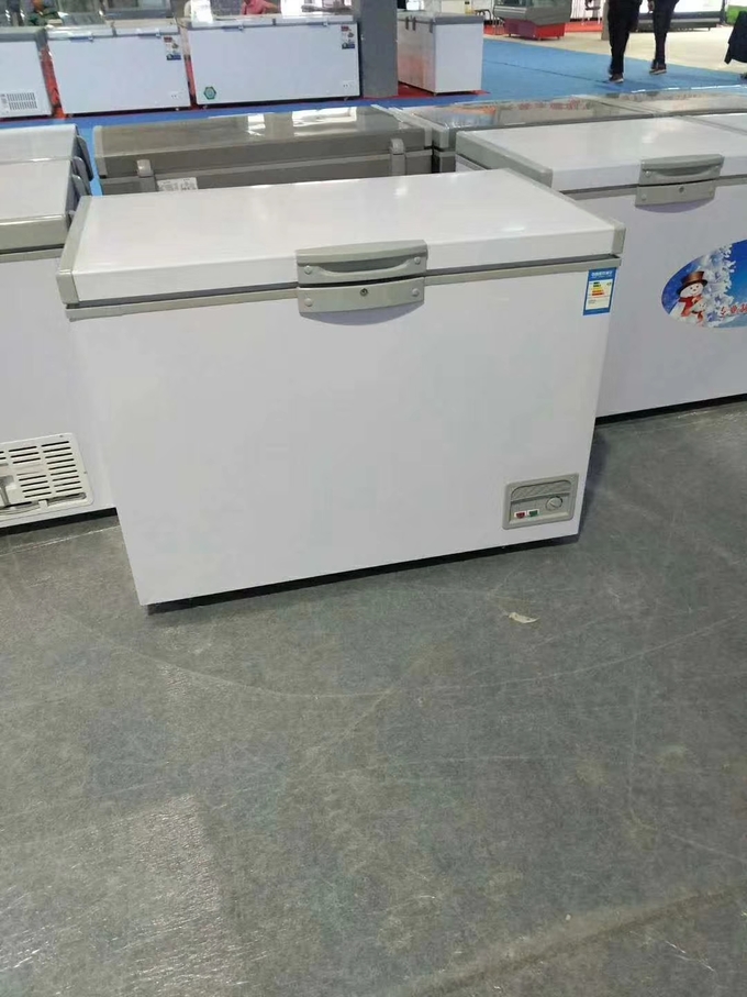 Congélateur horizontal un congélateur pour frigorifier la nourriture fraîche et la viande Direct refroidissant 0