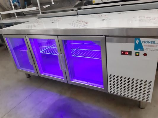 Stainless Steel Fridge Freezer With Water Dispenser