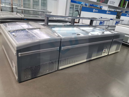 Commercial Supermarket Island Freezer 630L 22 cu ft
