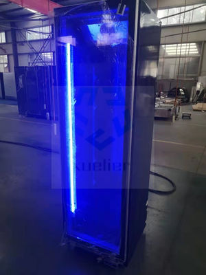 Commercial Wine Glass Door Display Freezer Beverage Single Door Upright