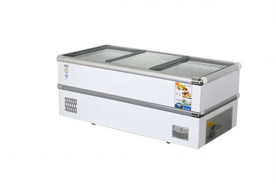 588L Supermarket Island Freezer 21 Cu Ft 1.6m 1.8m 2.0m 2.5m