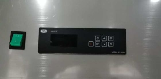 Home Vertical Stainless Steel Freezers Air Cooling