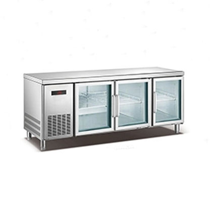 Commercial Glass Door Display Freezers 470L 17 Cu Ft