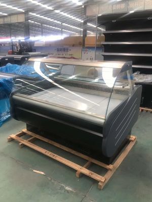 Commercial Butcher Deli Display Freezer Supermarket