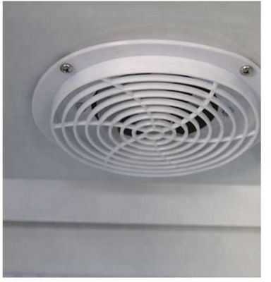 Supermarket Beverage Glass Door Display Freezer Golden Frame 2 Door